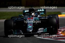 Lewis Hamilton (GBR) Mercedes AMG F1 W09. 09.06.2018. Formula 1 World Championship, Rd 7, Canadian Grand Prix, Montreal, Canada, Qualifying Day.