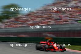 Kimi Raikkonen (FIN) Scuderia Ferrari  09.06.2018. Formula 1 World Championship, Rd 7, Canadian Grand Prix, Montreal, Canada, Qualifying Day.