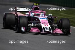 Esteban Ocon (FRA) Force India F1  09.06.2018. Formula 1 World Championship, Rd 7, Canadian Grand Prix, Montreal, Canada, Qualifying Day.