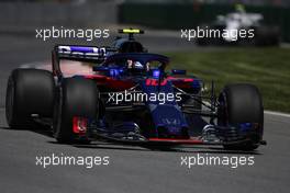 Pierre Gasly (FRA) Scuderia Toro Rosso  09.06.2018. Formula 1 World Championship, Rd 7, Canadian Grand Prix, Montreal, Canada, Qualifying Day.