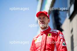 Sebastian Vettel (GER) Ferrari. 09.06.2018. Formula 1 World Championship, Rd 7, Canadian Grand Prix, Montreal, Canada, Qualifying Day.