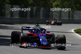 Brendon Hartley (NZ) Scuderia Toro Rosso  09.06.2018. Formula 1 World Championship, Rd 7, Canadian Grand Prix, Montreal, Canada, Qualifying Day.