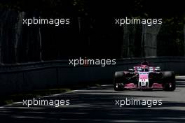 Sergio Perez (MEX) Sahara Force India F1   09.06.2018. Formula 1 World Championship, Rd 7, Canadian Grand Prix, Montreal, Canada, Qualifying Day.