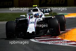 Sergey Sirotkin (RUS) Williams FW41. 09.06.2018. Formula 1 World Championship, Rd 7, Canadian Grand Prix, Montreal, Canada, Qualifying Day.