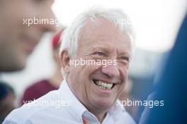 Charlie Whiting (GBR) FIA Delegate at the F1 raft race. 09.06.2018. Formula 1 World Championship, Rd 7, Canadian Grand Prix, Montreal, Canada, Qualifying Day.