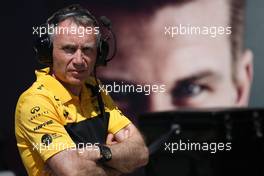 Bob Bell (GBR) Renault Sport F1 Team Chief Technical Officer    09.06.2018. Formula 1 World Championship, Rd 7, Canadian Grand Prix, Montreal, Canada, Qualifying Day.