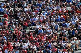 Fans in the grandstand. 09.06.2018. Formula 1 World Championship, Rd 7, Canadian Grand Prix, Montreal, Canada, Qualifying Day.