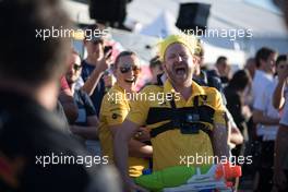 Andy Stobart (GBR) Renault Sport F1 Team Press Officer at the F1 raft race. 09.06.2018. Formula 1 World Championship, Rd 7, Canadian Grand Prix, Montreal, Canada, Qualifying Day.