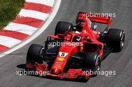 Sebastian Vettel (GER) Ferrari SF71H. 09.06.2018. Formula 1 World Championship, Rd 7, Canadian Grand Prix, Montreal, Canada, Qualifying Day.