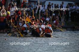F1 Teams rafting race. 09.06.2018. Formula 1 World Championship, Rd 7, Canadian Grand Prix, Montreal, Canada, Qualifying Day.