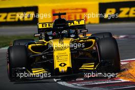 Nico Hulkenberg (GER) Renault Sport F1 Team RS18. 09.06.2018. Formula 1 World Championship, Rd 7, Canadian Grand Prix, Montreal, Canada, Qualifying Day.