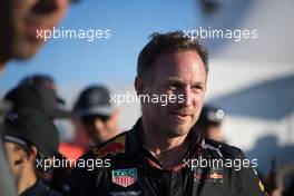 Christian Horner (GBR) Red Bull Racing Team Principal at the F1 raft race. 09.06.2018. Formula 1 World Championship, Rd 7, Canadian Grand Prix, Montreal, Canada, Qualifying Day.