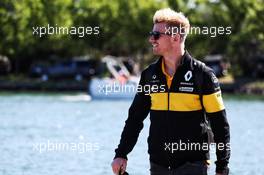 Nico Hulkenberg (GER) Renault Sport F1 Team. 10.06.2018. Formula 1 World Championship, Rd 7, Canadian Grand Prix, Montreal, Canada, Race Day.