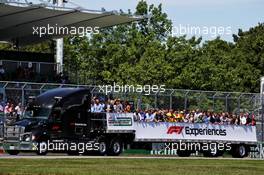 The drivers' parade. 10.06.2018. Formula 1 World Championship, Rd 7, Canadian Grand Prix, Montreal, Canada, Race Day.