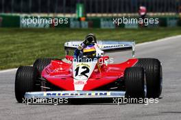 Jacques Villeneuve (CDN) in his father Gilles' 1978  Ferrari Ferrari 312 T3. 10.06.2018. Formula 1 World Championship, Rd 7, Canadian Grand Prix, Montreal, Canada, Race Day.