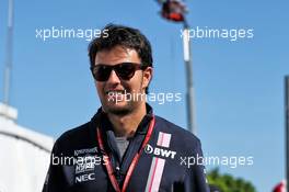 Sergio Perez (MEX) Sahara Force India F1. 10.06.2018. Formula 1 World Championship, Rd 7, Canadian Grand Prix, Montreal, Canada, Race Day.