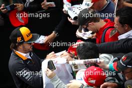 Fernando Alonso (ESP) McLaren F1  07.06.2018. Formula 1 World Championship, Rd 7, Canadian Grand Prix, Montreal, Canada, Preparation Day.