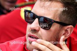 Sebastian Vettel (GER) Ferrari. 07.06.2018. Formula 1 World Championship, Rd 7, Canadian Grand Prix, Montreal, Canada, Preparation Day.