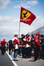 Ferrari fans in the pits. 07.06.2018. Formula 1 World Championship, Rd 7, Canadian Grand Prix, Montreal, Canada, Preparation Day.