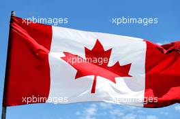 Canadian flag. 07.06.2018. Formula 1 World Championship, Rd 7, Canadian Grand Prix, Montreal, Canada, Preparation Day.