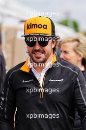 Fernando Alonso (ESP) McLaren. 07.06.2018. Formula 1 World Championship, Rd 7, Canadian Grand Prix, Montreal, Canada, Preparation Day.