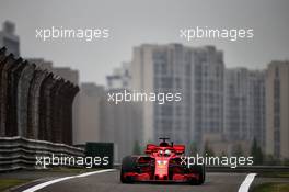 Sebastian Vettel (GER) Ferrari SF71H. 13.04.2018. Formula 1 World Championship, Rd 3, Chinese Grand Prix, Shanghai, China, Practice Day.