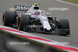 Sergey Sirotkin (RUS) Williams F1 Team  13.04.2018. Formula 1 World Championship, Rd 3, Chinese Grand Prix, Shanghai, China, Practice Day.