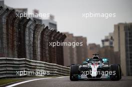 Lewis Hamilton (GBR) Mercedes AMG F1 W09. 13.04.2018. Formula 1 World Championship, Rd 3, Chinese Grand Prix, Shanghai, China, Practice Day.
