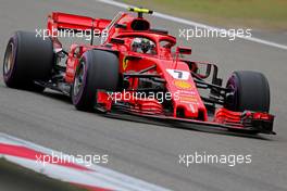 Kimi Raikkonen (FIN) Scuderia Ferrari  13.04.2018. Formula 1 World Championship, Rd 3, Chinese Grand Prix, Shanghai, China, Practice Day.