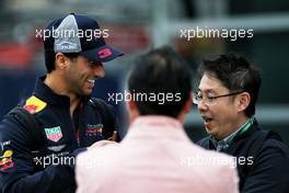 Daniel Ricciardo (AUS) Red Bull Racing. 13.04.2018. Formula 1 World Championship, Rd 3, Chinese Grand Prix, Shanghai, China, Practice Day.