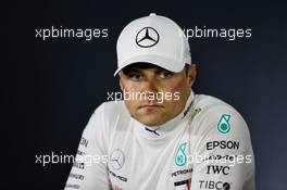 Valtteri Bottas (FIN) Mercedes AMG F1 in the post race FIA Press Conference. 15.04.2018. Formula 1 World Championship, Rd 3, Chinese Grand Prix, Shanghai, China, Race Day.