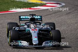 Lewis Hamilton (GBR) Mercedes AMG F1 W09. 15.04.2018. Formula 1 World Championship, Rd 3, Chinese Grand Prix, Shanghai, China, Race Day.