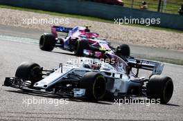 Charles Leclerc (MON) Sauber F1 Team C37. 15.04.2018. Formula 1 World Championship, Rd 3, Chinese Grand Prix, Shanghai, China, Race Day.