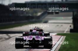 Sergio Perez (MEX) Sahara Force India F1 VJM11. 15.04.2018. Formula 1 World Championship, Rd 3, Chinese Grand Prix, Shanghai, China, Race Day.
