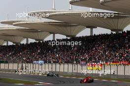 Kimi Raikkonen (FIN) Scuderia Ferrari  15.04.2018. Formula 1 World Championship, Rd 3, Chinese Grand Prix, Shanghai, China, Race Day.