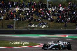 Lewis Hamilton (GBR) Mercedes AMG F1 W09. 15.04.2018. Formula 1 World Championship, Rd 3, Chinese Grand Prix, Shanghai, China, Race Day.