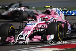 Esteban Ocon (FRA) Force India F1  15.04.2018. Formula 1 World Championship, Rd 3, Chinese Grand Prix, Shanghai, China, Race Day.