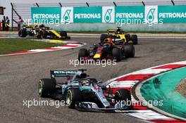 Lewis Hamilton (GBR) Mercedes AMG F1 W09. 15.04.2018. Formula 1 World Championship, Rd 3, Chinese Grand Prix, Shanghai, China, Race Day.