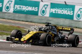 Nico Hulkenberg (GER) Renault Sport F1 Team RS18. 15.04.2018. Formula 1 World Championship, Rd 3, Chinese Grand Prix, Shanghai, China, Race Day.