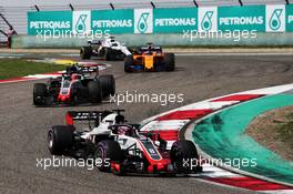 Romain Grosjean (FRA) Haas F1 Team VF-18. 15.04.2018. Formula 1 World Championship, Rd 3, Chinese Grand Prix, Shanghai, China, Race Day.