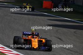Stoffel Vandoorne (BEL) McLaren MCL33. 15.04.2018. Formula 1 World Championship, Rd 3, Chinese Grand Prix, Shanghai, China, Race Day.