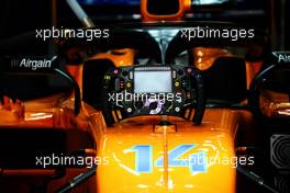 McLaren MCL33 steering wheel.
