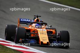 Fernando Alonso (ESP) McLaren MCL33. 14.04.2018. Formula 1 World Championship, Rd 3, Chinese Grand Prix, Shanghai, China, Qualifying Day.