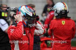Kimi Raikkonen (FIN) Ferrari SF71H and Sebastian Vettel (GER) Ferrari SF71H. 14.04.2018. Formula 1 World Championship, Rd 3, Chinese Grand Prix, Shanghai, China, Qualifying Day.