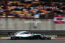 Lewis Hamilton (GBR) Mercedes AMG F1 W09. 14.04.2018. Formula 1 World Championship, Rd 3, Chinese Grand Prix, Shanghai, China, Qualifying Day.