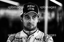 Sergio Perez (MEX) Sahara Force India F1. 14.04.2018. Formula 1 World Championship, Rd 3, Chinese Grand Prix, Shanghai, China, Qualifying Day.