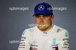 Valtteri Bottas (FIN) Mercedes AMG F1 in the FIA Press Conference. 14.04.2018. Formula 1 World Championship, Rd 3, Chinese Grand Prix, Shanghai, China, Qualifying Day.