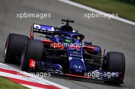 Brendon Hartley (NZL) Scuderia Toro Rosso STR13. 14.04.2018. Formula 1 World Championship, Rd 3, Chinese Grand Prix, Shanghai, China, Qualifying Day.