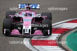 Sergio Perez (MEX) Sahara Force India F1   14.04.2018. Formula 1 World Championship, Rd 3, Chinese Grand Prix, Shanghai, China, Qualifying Day.