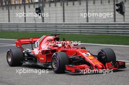 Sebastian Vettel (GER) Ferrari SF71H. 14.04.2018. Formula 1 World Championship, Rd 3, Chinese Grand Prix, Shanghai, China, Qualifying Day.
